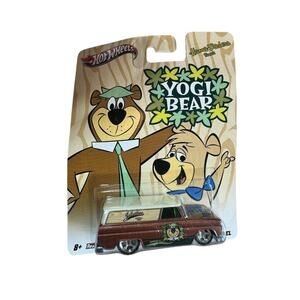 Hot Wheels 2012 Hanna Barbera Yogi Bear '64 GMC Panel Jellystone Real Riders NEW